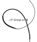 JP GROUP - 1170302500 - Трос ручного тормоза [диск.] L/R AUDI A3 03->, SKODA Octavia/Yeti 04->, VW EOS/Golf/Jetta/Scirocco 04->